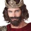 Medieval King Costume Wig (Brown) 1 Medieval King Costume Wig (Brown) -Toddler Costumes Sales 70676 full 1