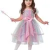 Colorful Rainbow Princess Toddler Costume 2 Colorful Rainbow Princess Toddler Costume -Toddler Costumes Sales CC2022 054 full 1