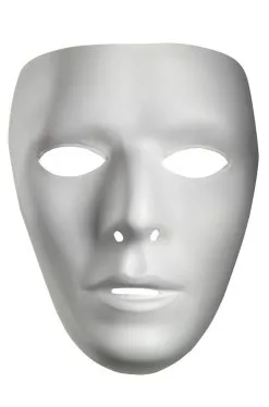 Blank Male Mask