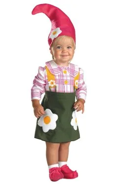 Flower Garden Gnome Toddler Costume