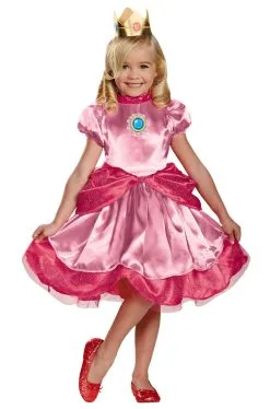 Princess Peach Toddler Costume