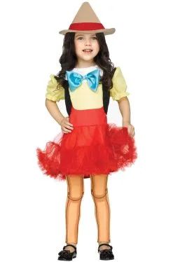 Wooden Girl Toddler Costume
