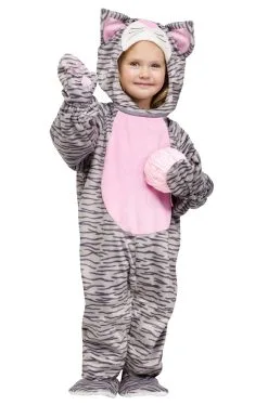 Little Stripe Kitten Toddler Costume