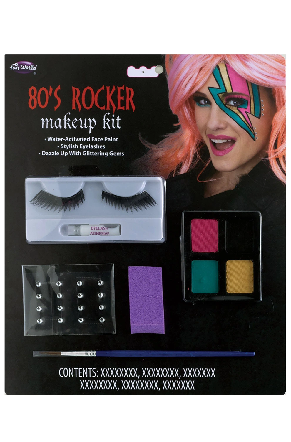 80s Rocker Makeup Kit 3 80s Rocker Makeup Kit