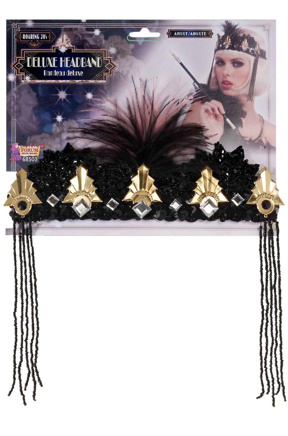 Flapper Crown Headband 3 Flapper Crown Headband