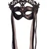 Dark Royalty Masquerade Queen Mask