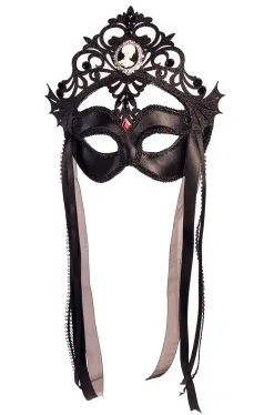 Dark Royalty Masquerade Queen Mask