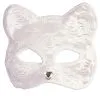 Lace Cat Half Mask (White) -Toddler Costumes Sales FM83644 full 1