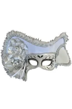 Lady Pirate Mask (White)