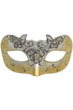 Lace Fairy Masquerade Mask (Gold)