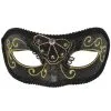 Pavone Masquerade Mask (Black) -Toddler Costumes Sales M31124BK full 1