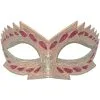 Falcon Flight Venetian Mask (Pink/Silver) -Toddler Costumes Sales M3245PNS full 1