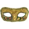 Zealous Extravagance Mardi Gras Mask (Green) -Toddler Costumes Sales M3265GR full 1