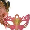 Lady Bella Venetian Mask (Pink)