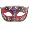 Venetian Opera Mask (Maroon) 2 Venetian Opera Mask (Maroon) -Toddler Costumes Sales M33102M full 1
