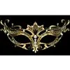 Golden Princess Venetian Mask (Gold) 1 Golden Princess Venetian Mask (Gold) -Toddler Costumes Sales M33144G full 1