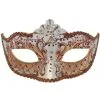 Bejeweled Venetian Mask (Red) -Toddler Costumes Sales M3703R full 1