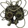 Robot Skull Mask (Gold) 2 Robot Skull Mask (Gold) -Toddler Costumes Sales M39272G full 1
