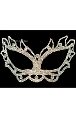 Diamante Princess Masquerade Mask
