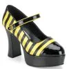 Sexy Bee Stinger Adult Platform Mary Jane Shoes -Toddler Costumes Sales P11008 full 1