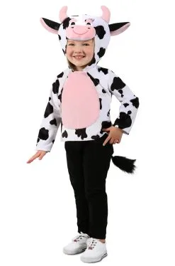 Dylan The Cow Hoodie Toddler/Child Costume