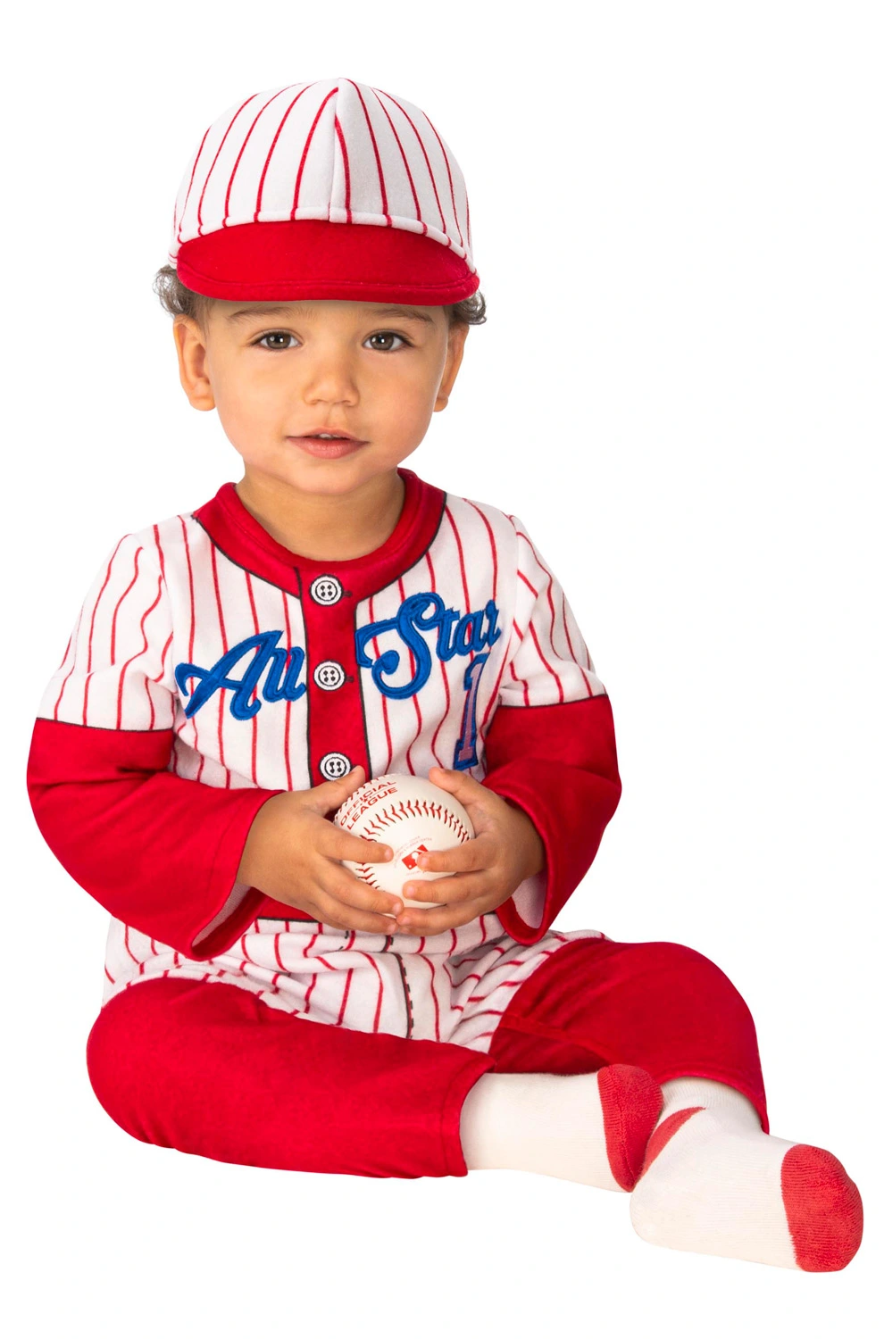 Baseball Player Infant/Toddler Costume 3 Baseball Player Infant/Toddler Costume