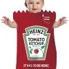 Red Heinz Ketchup Packet Bunting Infant Costume -Toddler Costumes Sales RA4870 full 1