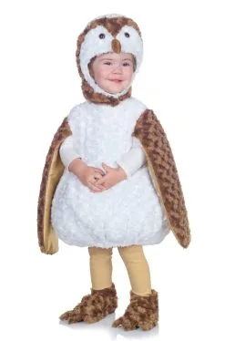 White Barn Owl Toddler Costume