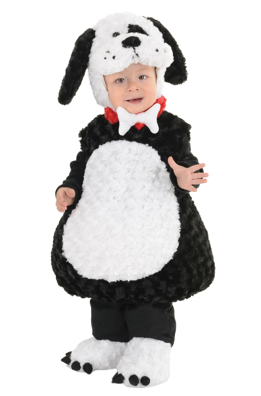 Black And White Puppy Toddler Costume 3 Black And White Puppy Toddler Costume