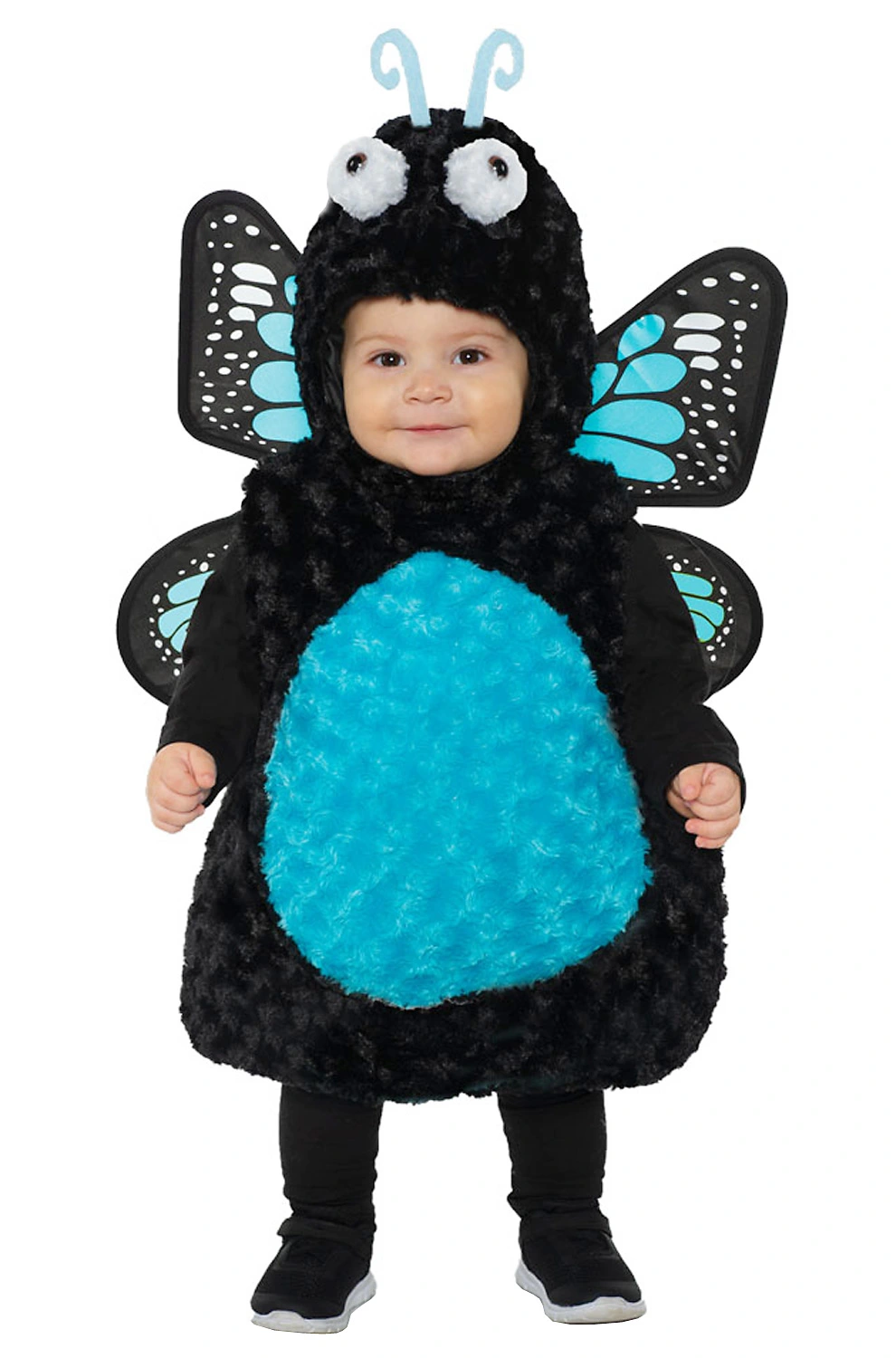 Blue Butterfly Belly Baby Toddler Costume 3 Blue Butterfly Belly Baby Toddler Costume