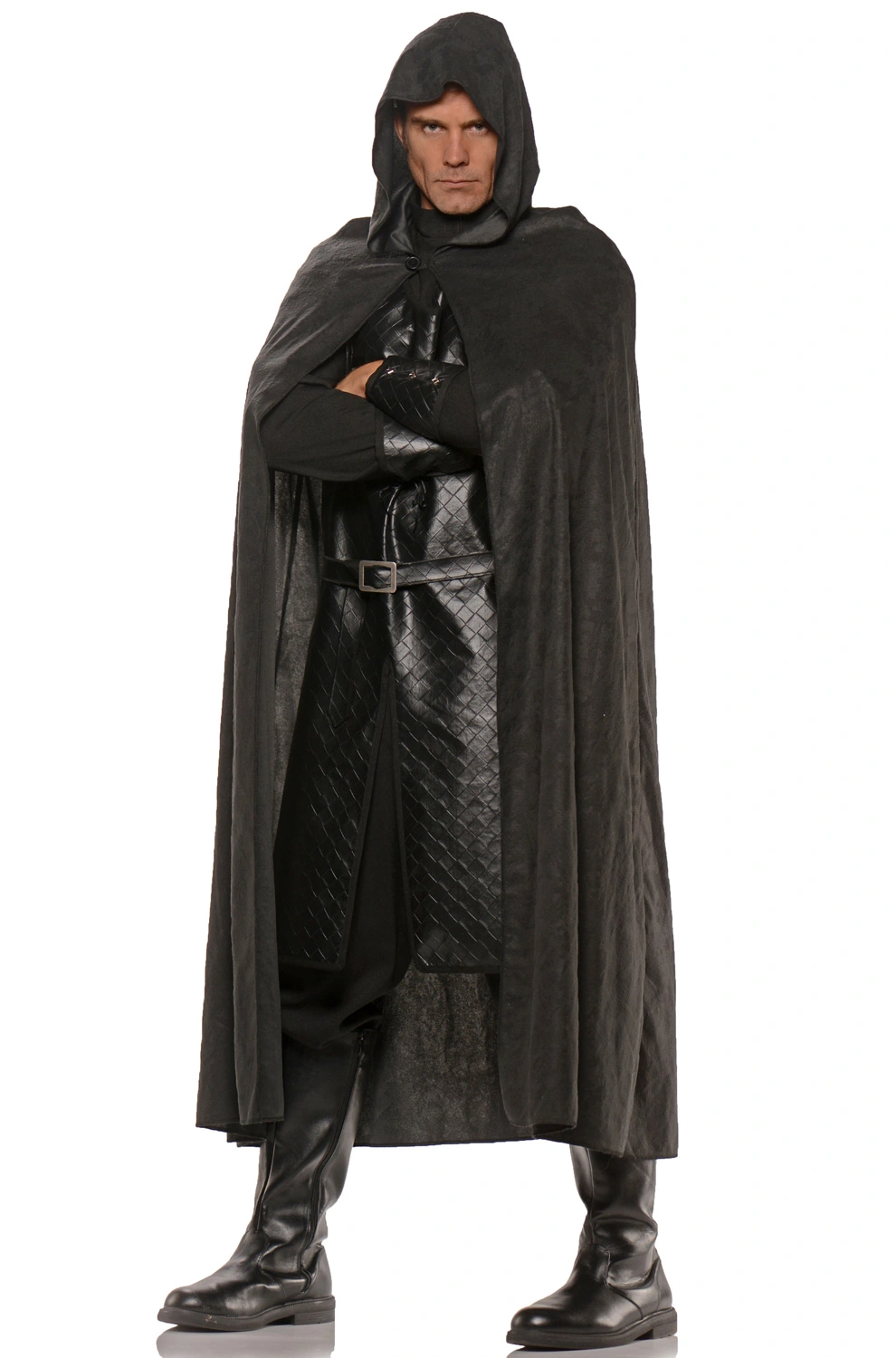 Deluxe Hooded Cape (Black) 3 Deluxe Hooded Cape (Black)